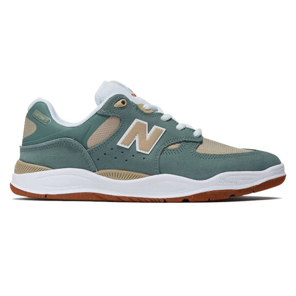 NEW NEW BALANCE men's tiago lemos 1010 shoes in green / beige